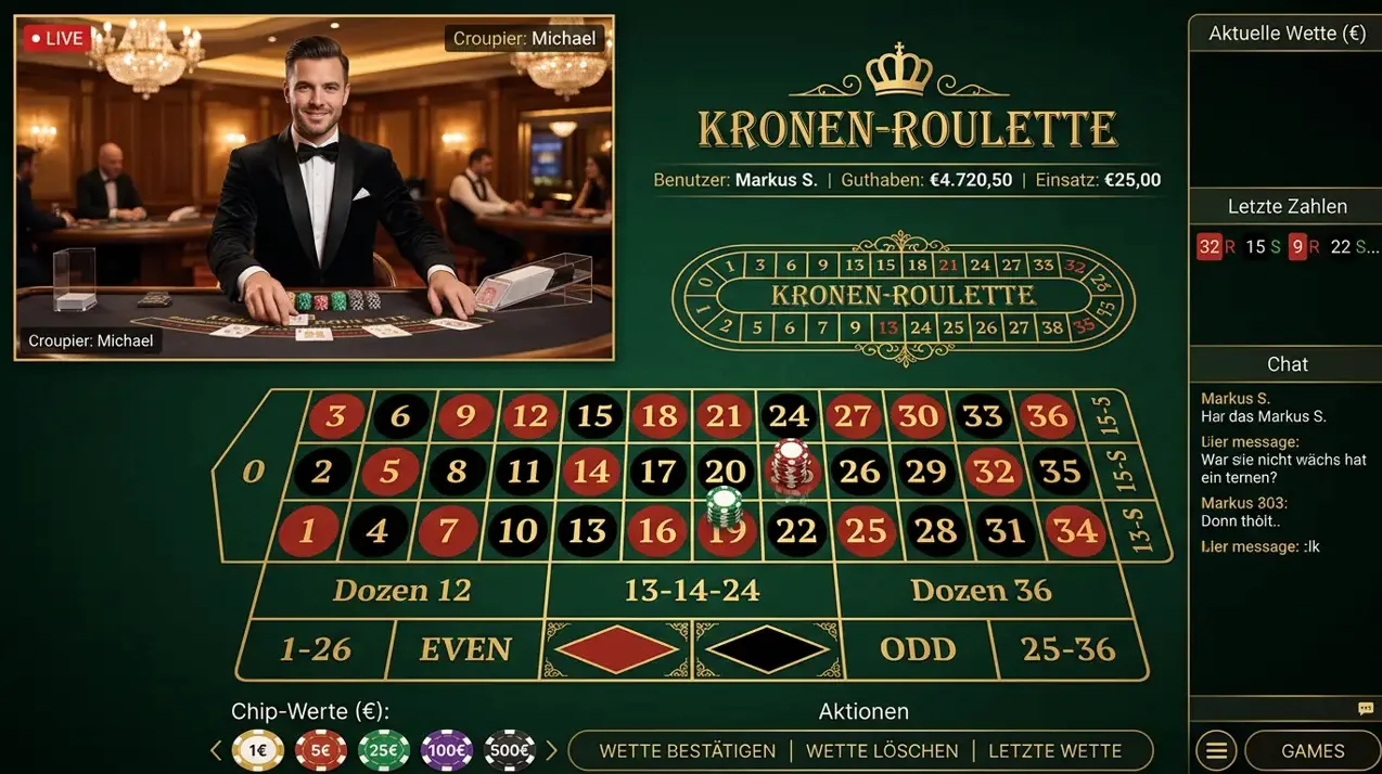 Live Casino im 7Bit